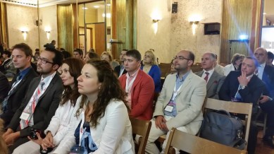 Зала „Лавоазие“ в „La Maison de la Chimie”. Момент от заседанието на борда на Европейската дивизия на WFLD и представяне на кандидатурата на Пловдив